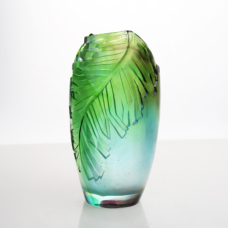 Glazen vaas Woonkamer Bloemstuk Kristalglas Artistieke Vaas Home Decor Eettafel Ornament