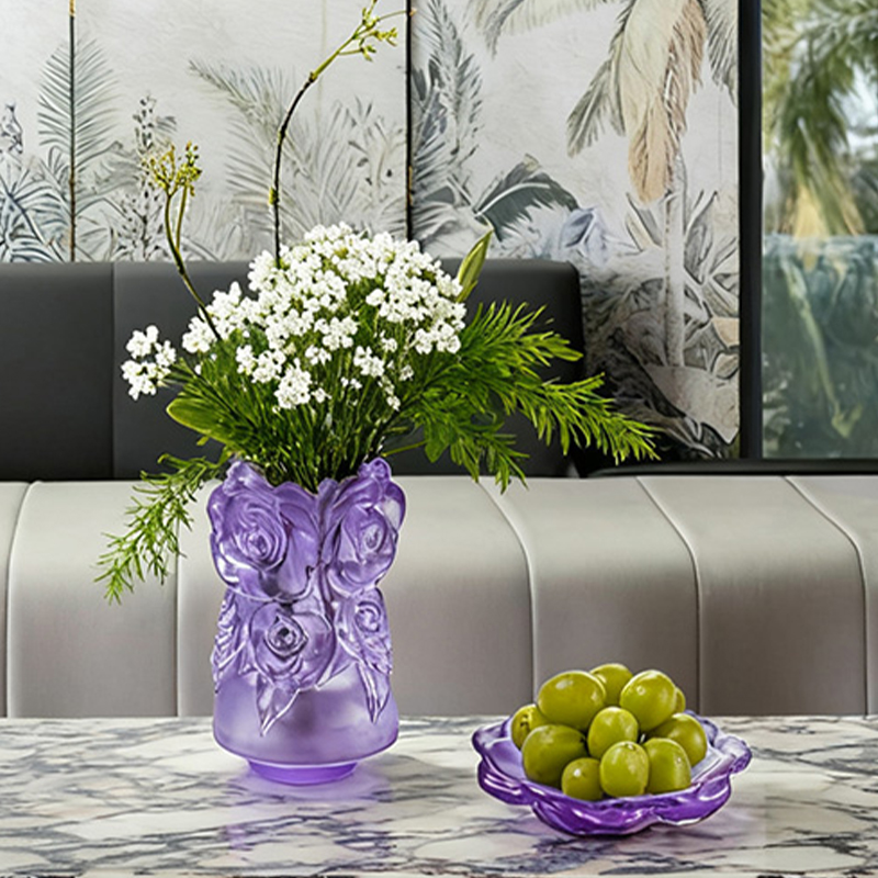 Verloren was gietproces Glas Home Decor Kristallen glazen vaas