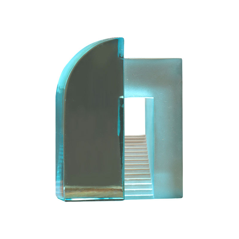 Kleurovergang blauw matglas Chinese speelgoedornamenten