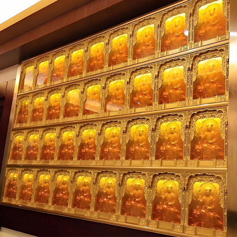 Boeddha Alkoof wandkast