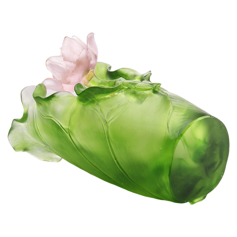 Lotus-serie haldecoratie kristallen glazen vaasset