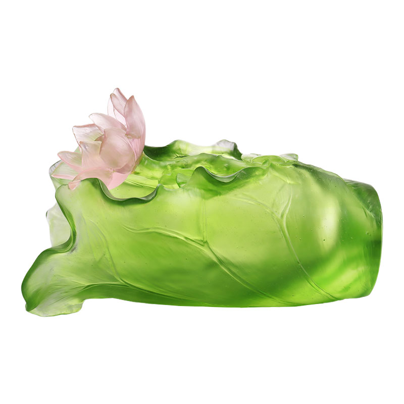 Lotus-serie haldecoratie kristallen glazen vaasset