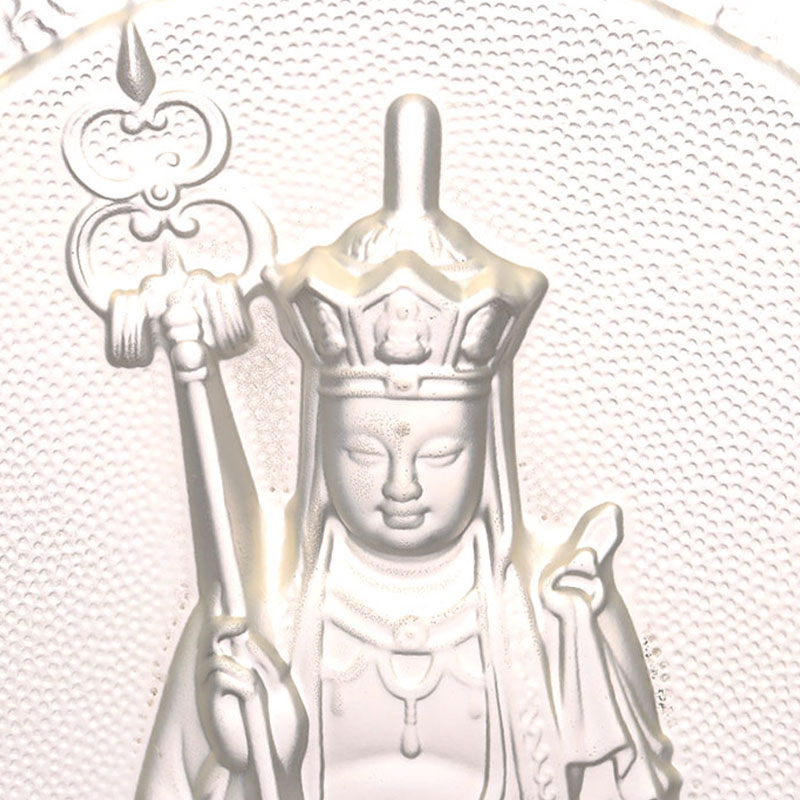 Ksitigarbha Bodhisattva decoratieve Liuli-bakstenen